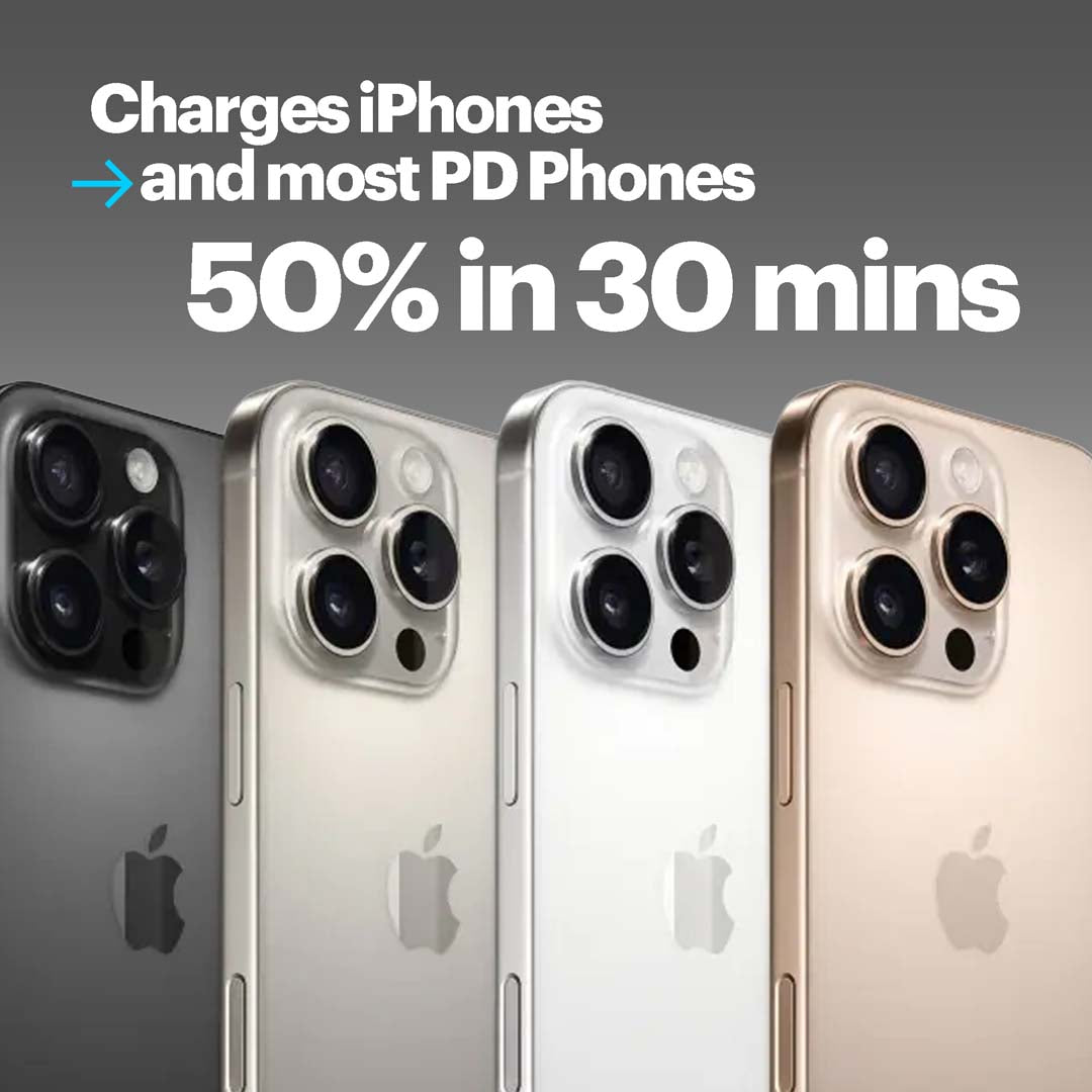 Ultimus 52W Dual Port Type C PD Car Charger