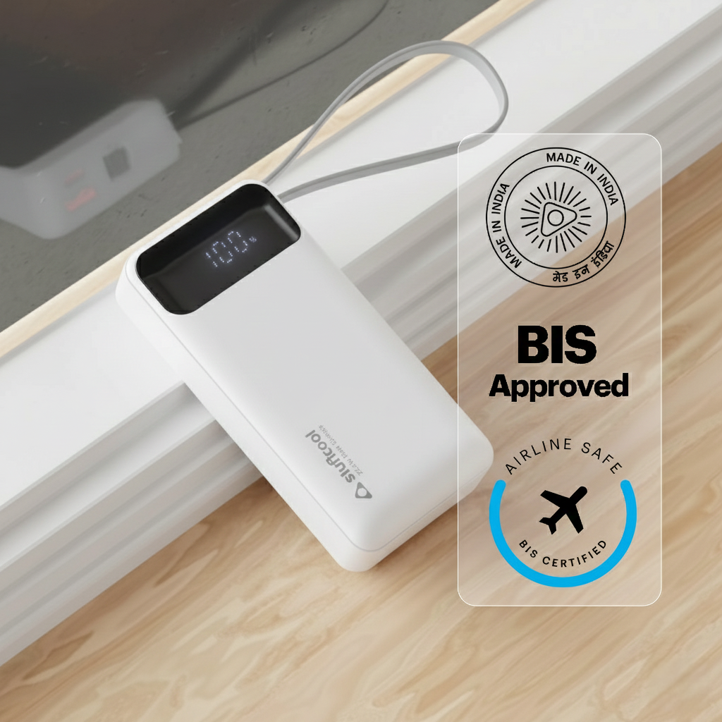 Mito Mini 10000mAh Powerbank with Built-in Type-C Cable and 22.5W Fast Charging