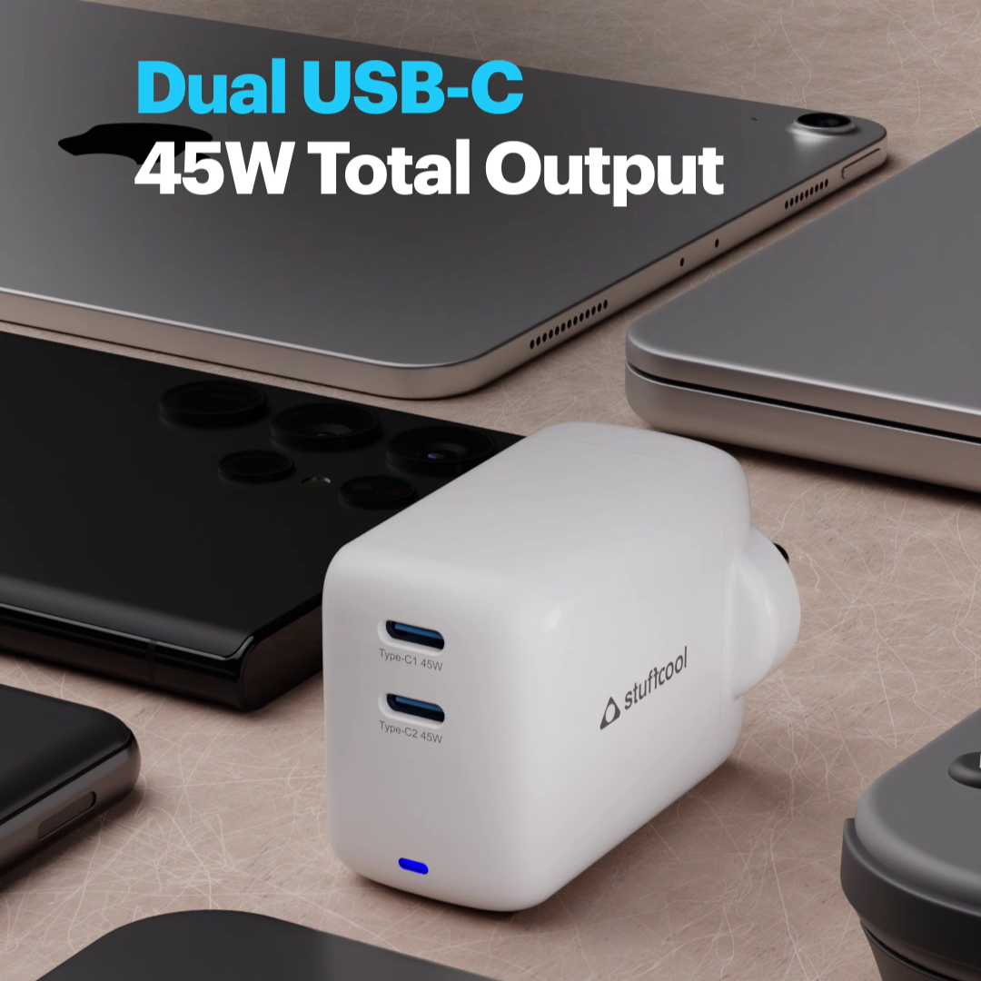 Numen 45W Dual Type-C Gan Fast Charger