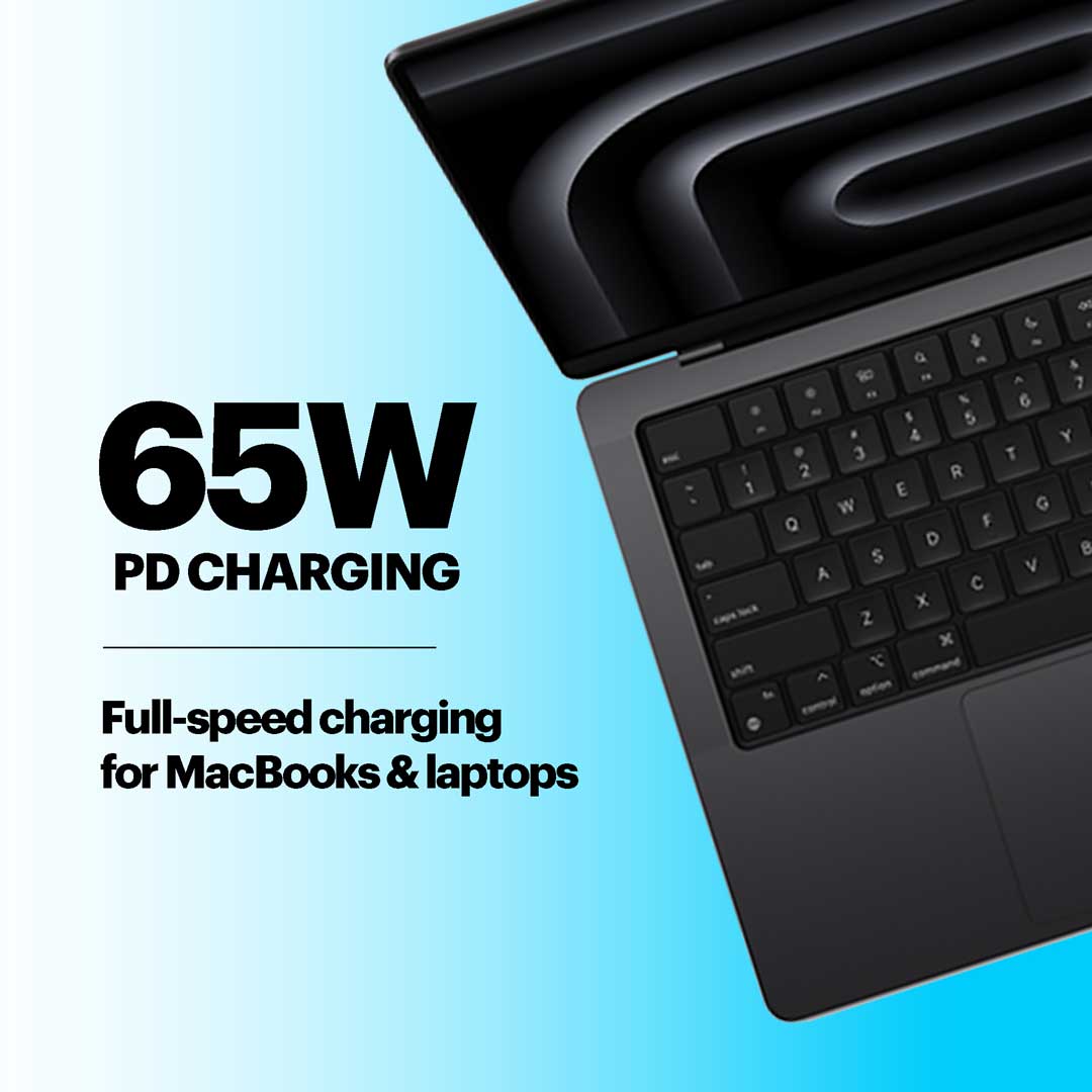 SoFar 65W Multi-Port GaN Charger with 1.5m Cable