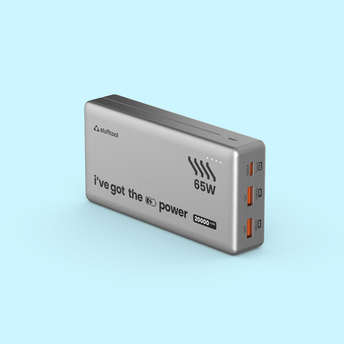 Major Ultra 65W PD Super Fast Charging 20000mAh Powerbank - Image 1