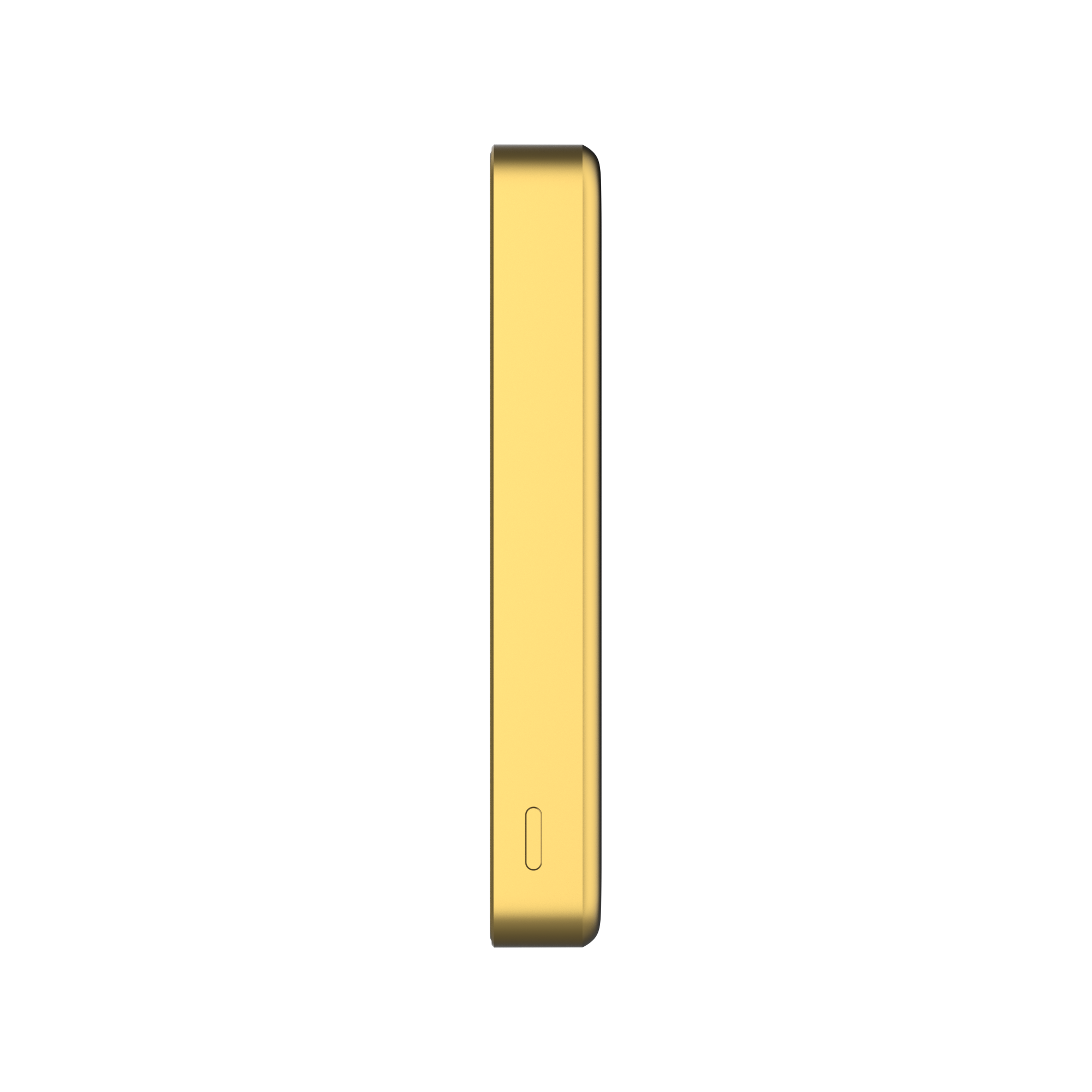 Aura 10000mAh 15W Magnetic Wireless Powerbank with Gold Finish