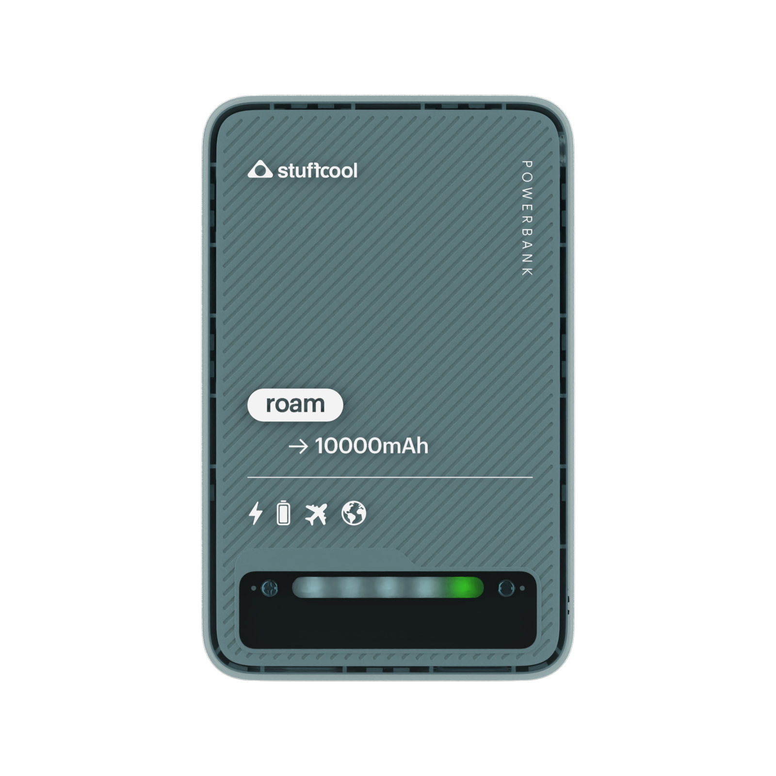 Roam 10000mAh Mini wired Powerbank with 20W Type C Output