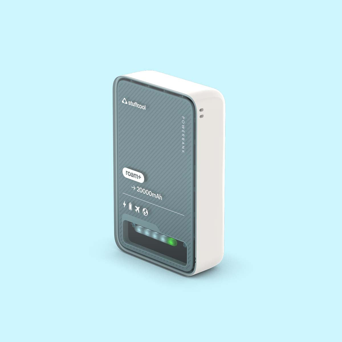 Roam+ 20000mAh Mini wired Powerbank with 20W Type C Output