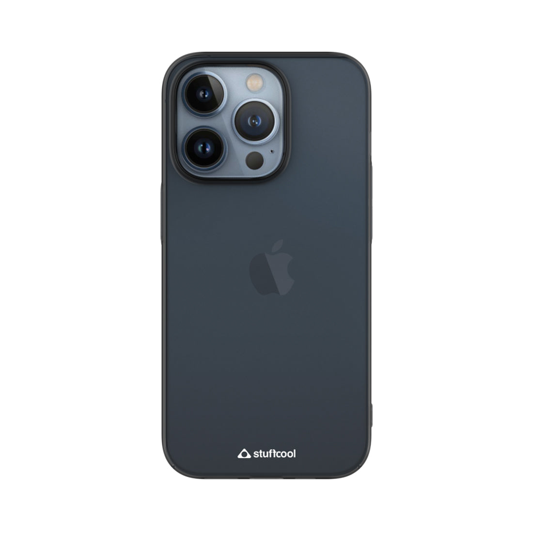 Smoke Smooth & Soft Clear Back Cover for iPhone 14 Pro Max