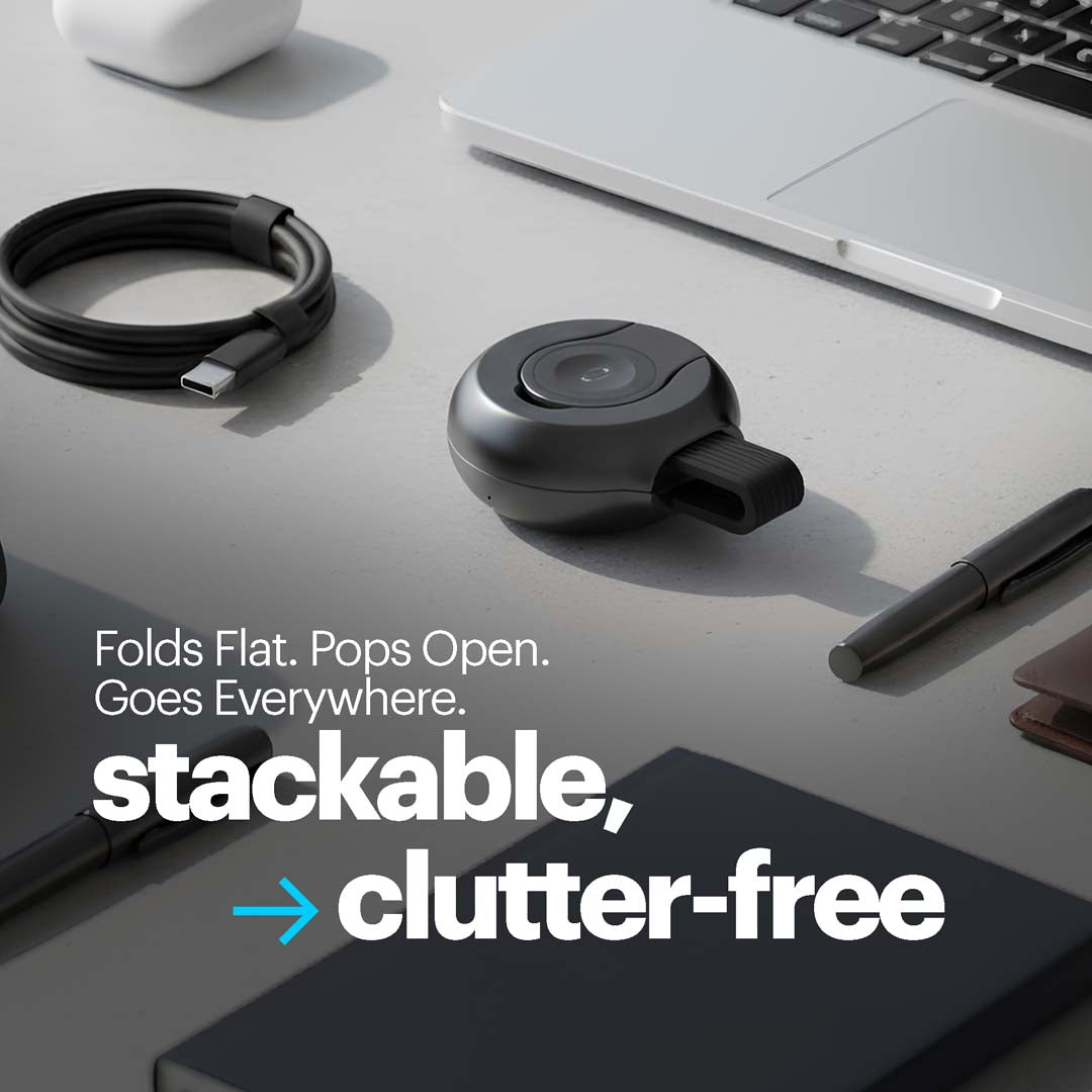 Nexi 3 in 1 Foldable Magnetic Wireless Charger Qi2.2 Certified 25W Fast Charger