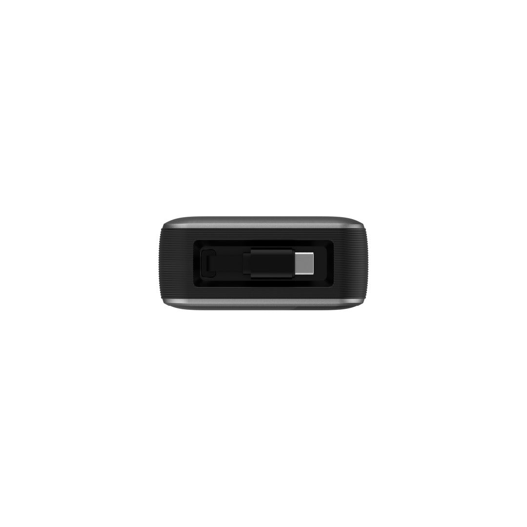 Giga Pro Max 20000mAh powerbank with 100W Built-in retractable Type-C Cable