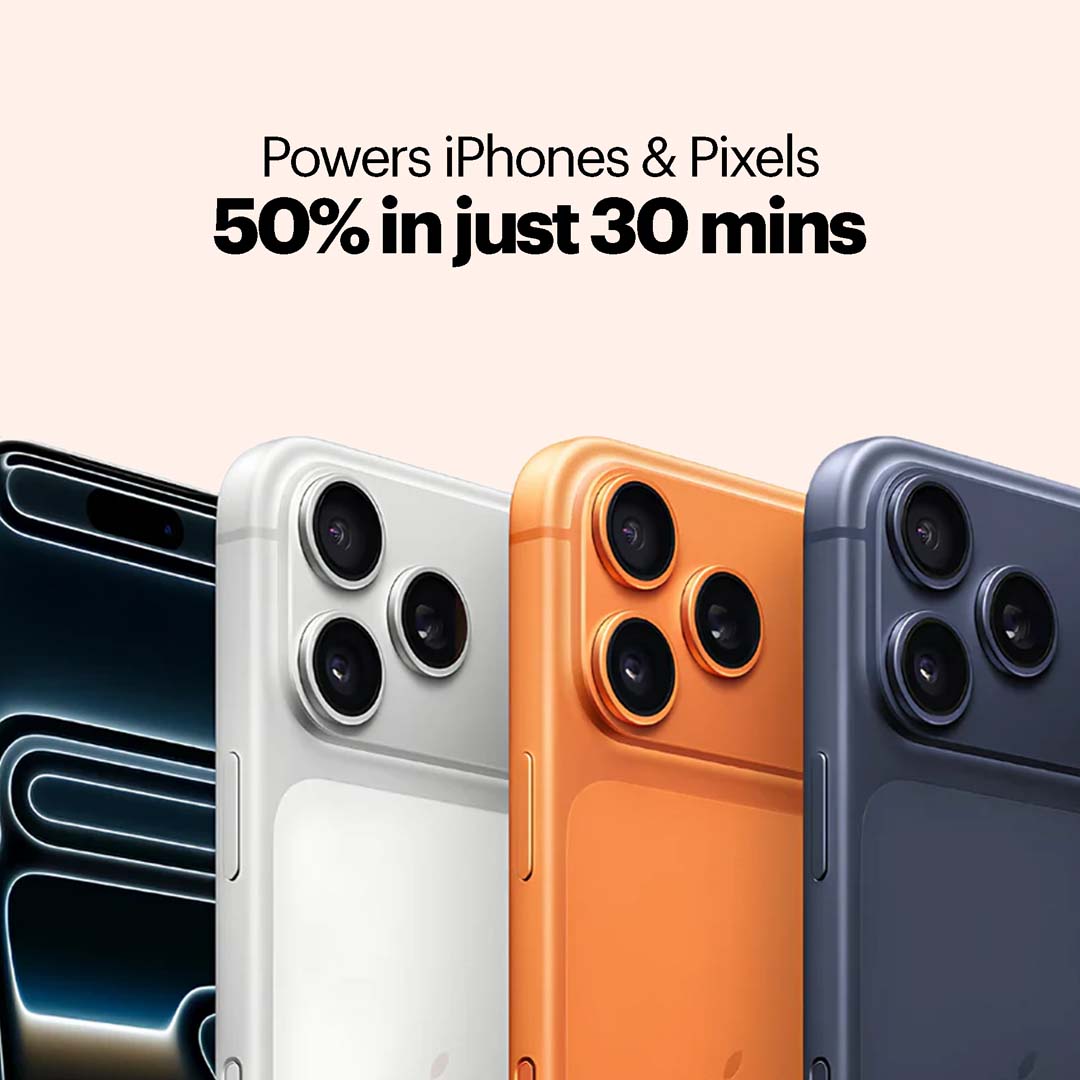 Ultimus 65R 65W Car Charger with 75cm Retractable Type-C Cable