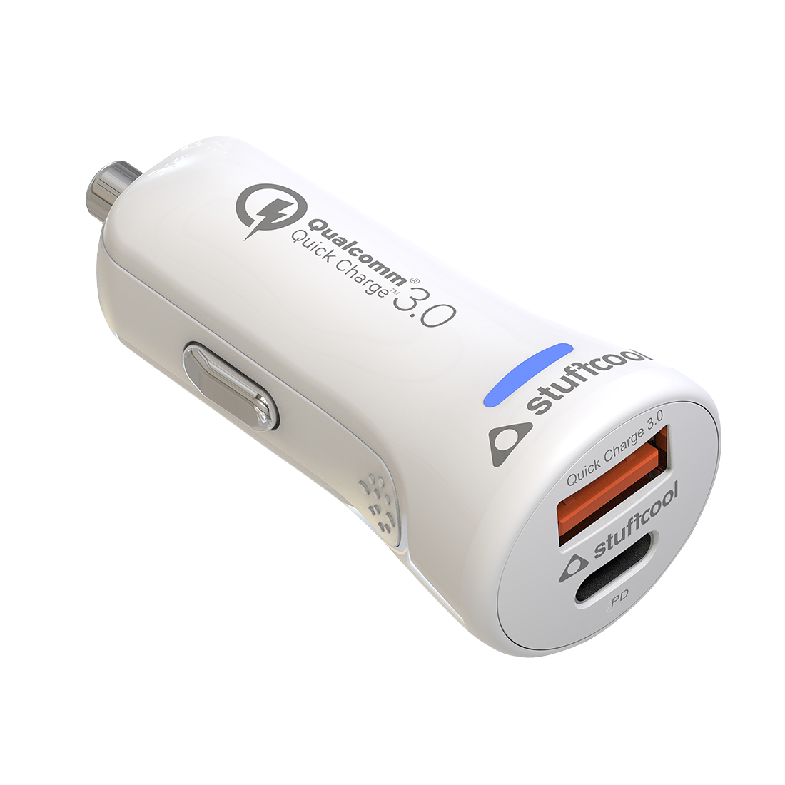 Atom Plus Type-C PD 20W & Quick Charge 3.0 Car Charger – Stuffcool