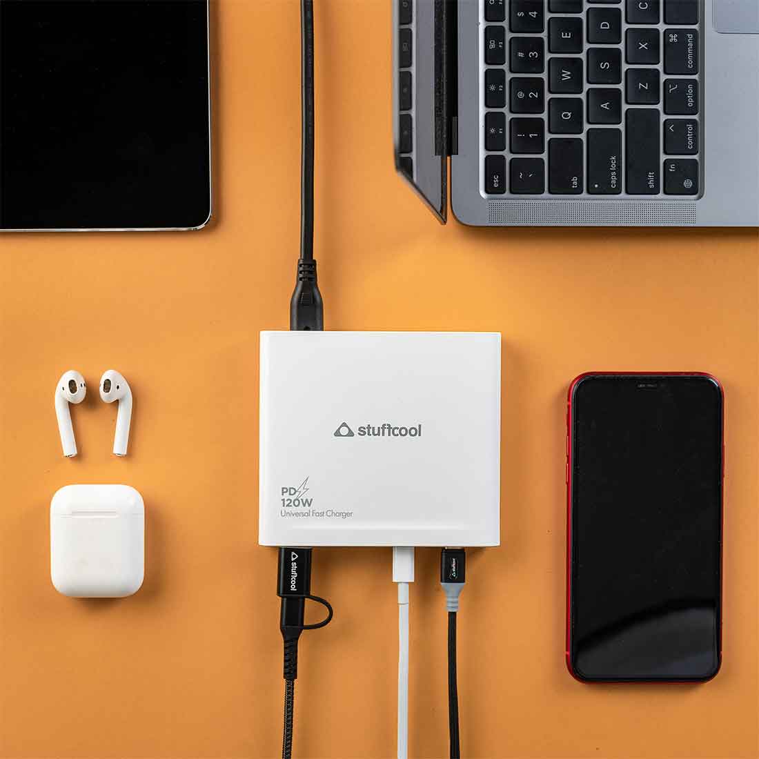 Centurion 120W 4 Port charging station