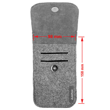 Stuffcool Felt Pouch for upto 5.5" Smartphones