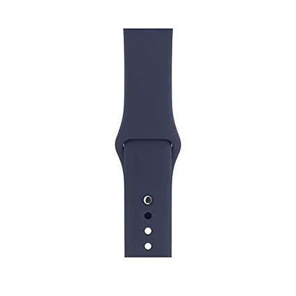 Silicon Watch Band Compatible with All Apple Watch Series 42-44mm ( More Color Options available)