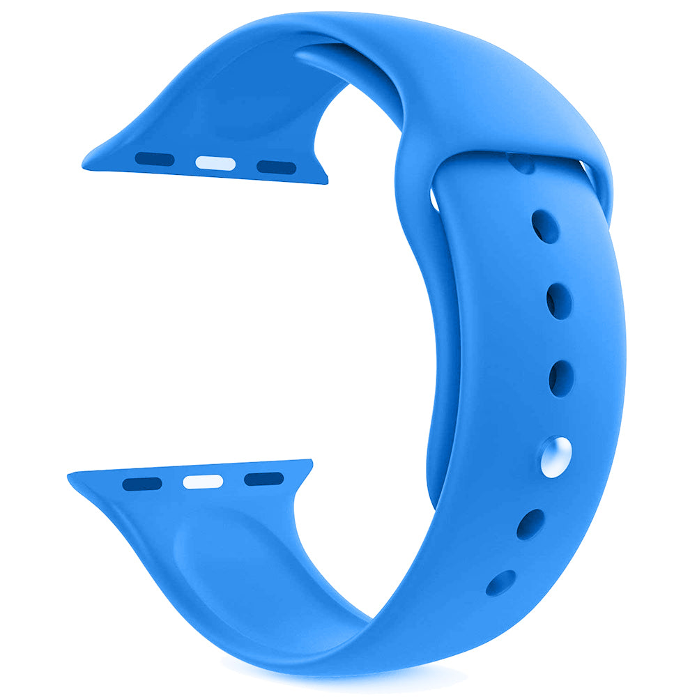 Silicon Watch Band Compatible with All Apple Watch Series 42-44mm ( More Color Options available)