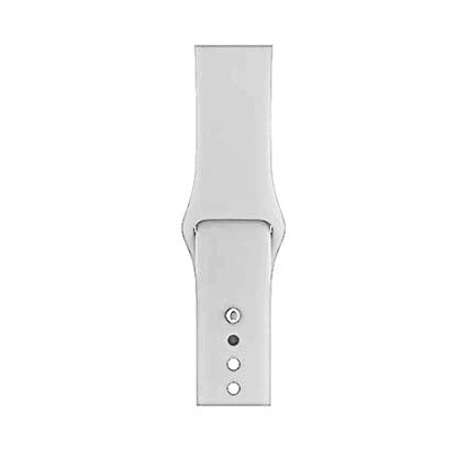 Silicon Watch Band Compatible with All Apple Watch Series 42-44mm ( More Color Options available)