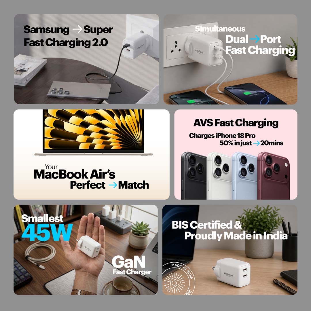 Numen 45 Pro Smallest Dual Port AVS GaN Fast Charger