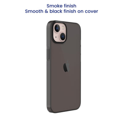 Smoke Smooth & Soft Back Cover for iPhone 14 6.1"