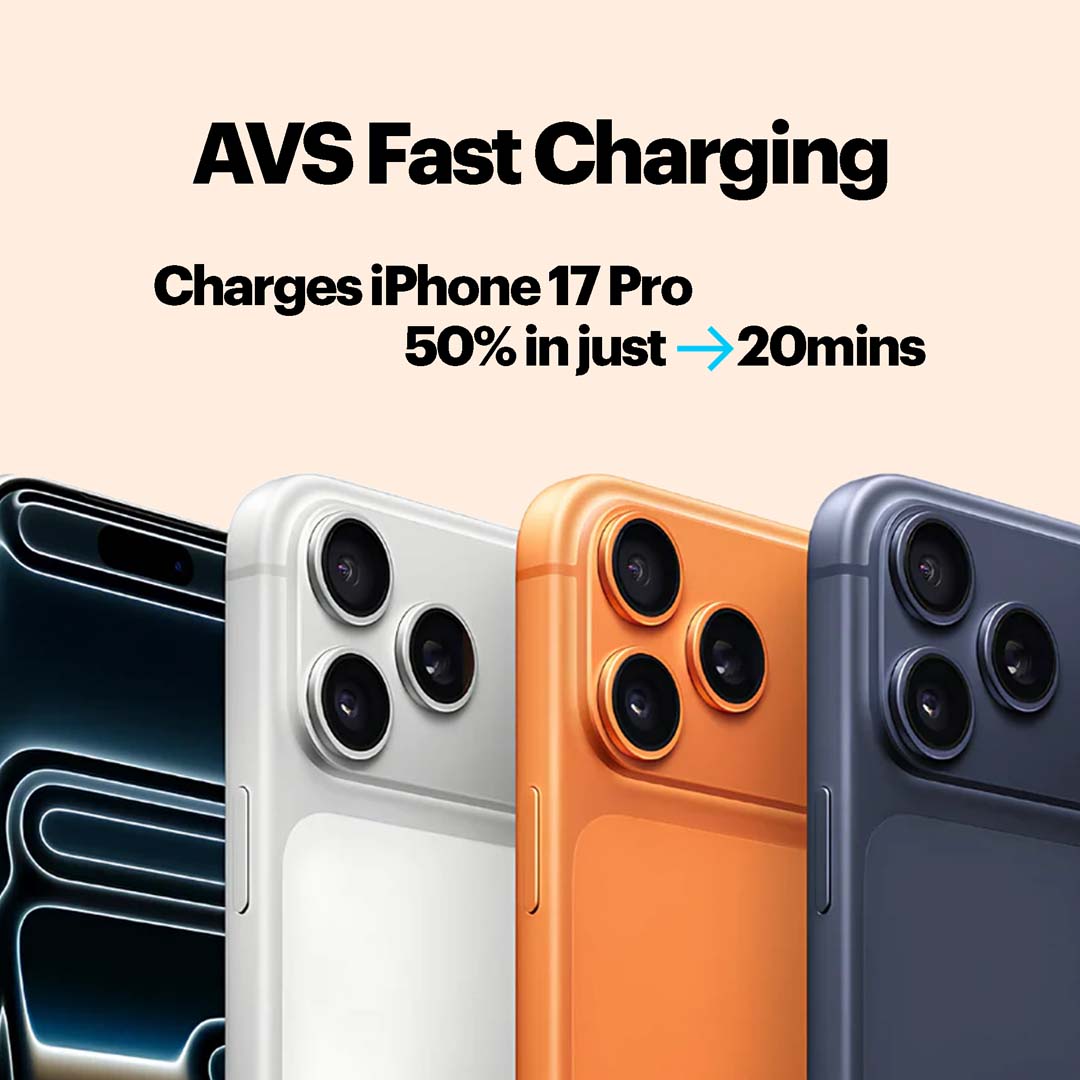 Numen 45 Smallest 45W AVS GaN Charger with 100W 5A Type-C to Type-C cable