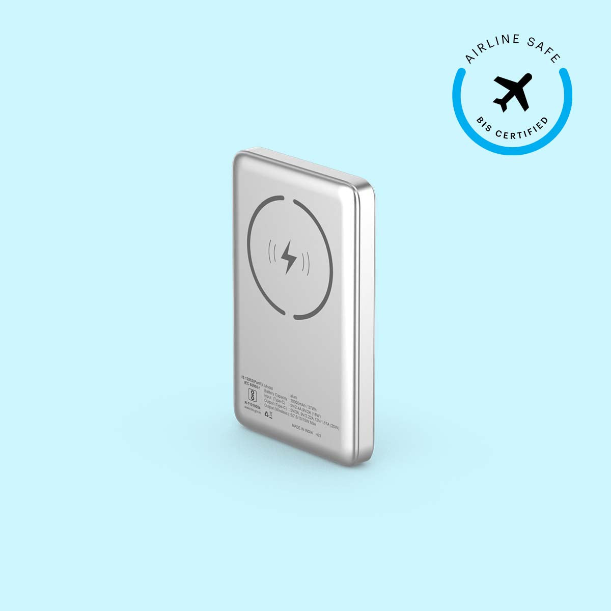 Alum 10000mAh Magnetic Wireless Powerbank