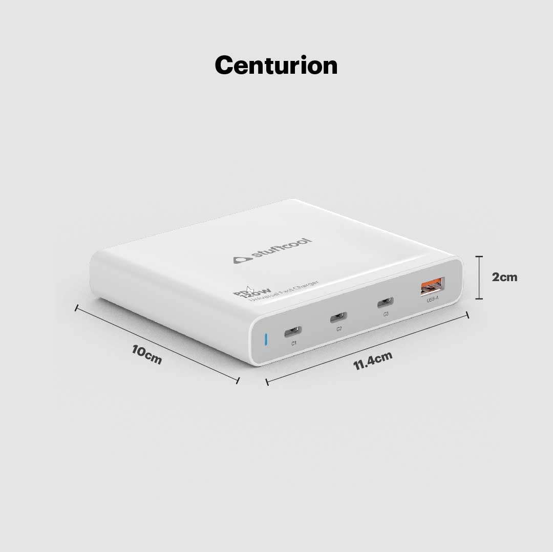 Centurion 120W 4 Port charging station