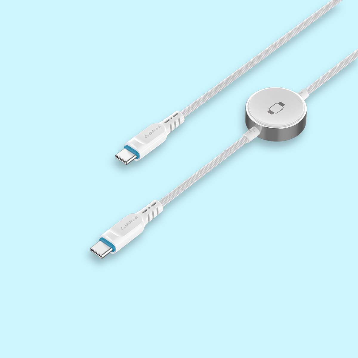 BLZR 60W 1m Type-C to C Cable with iWatch Charger