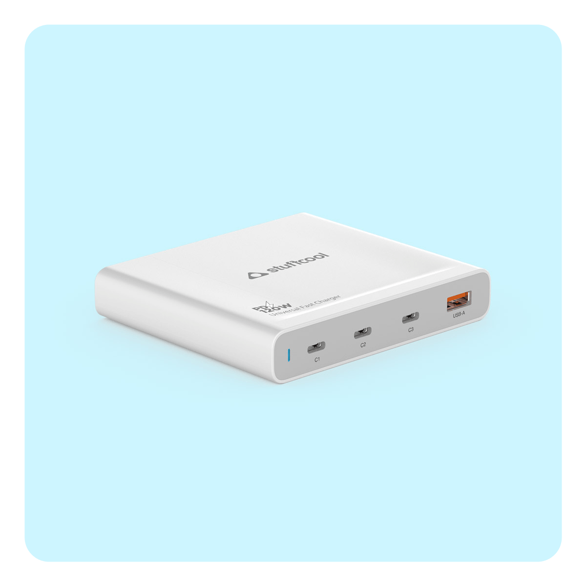 Centurion 120W 4 Port charging station