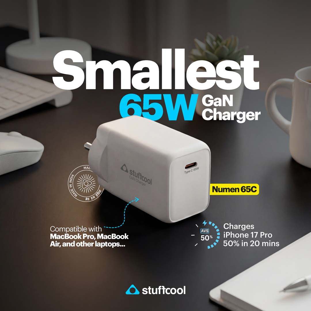 Numen 65C Smallest 65W AVS GaN Charger