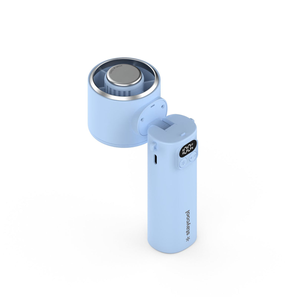 staycool turbo Plus — Foldable Handheld Ice Cooling Personal Cooler