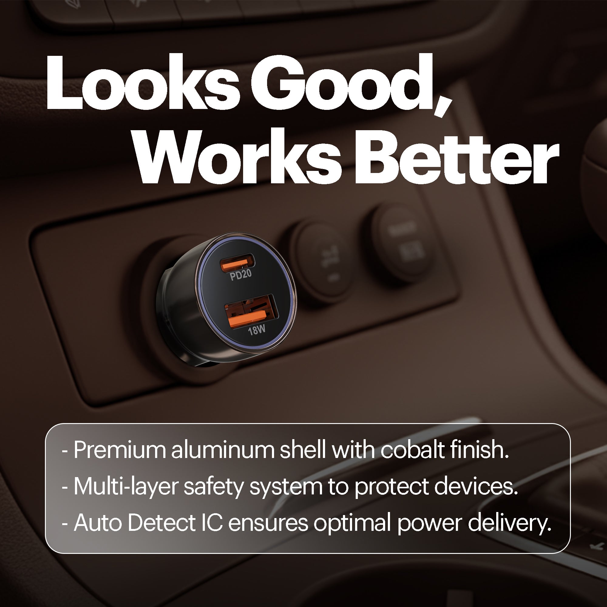 Ultimus 38W Dual Type C port Fast Charger