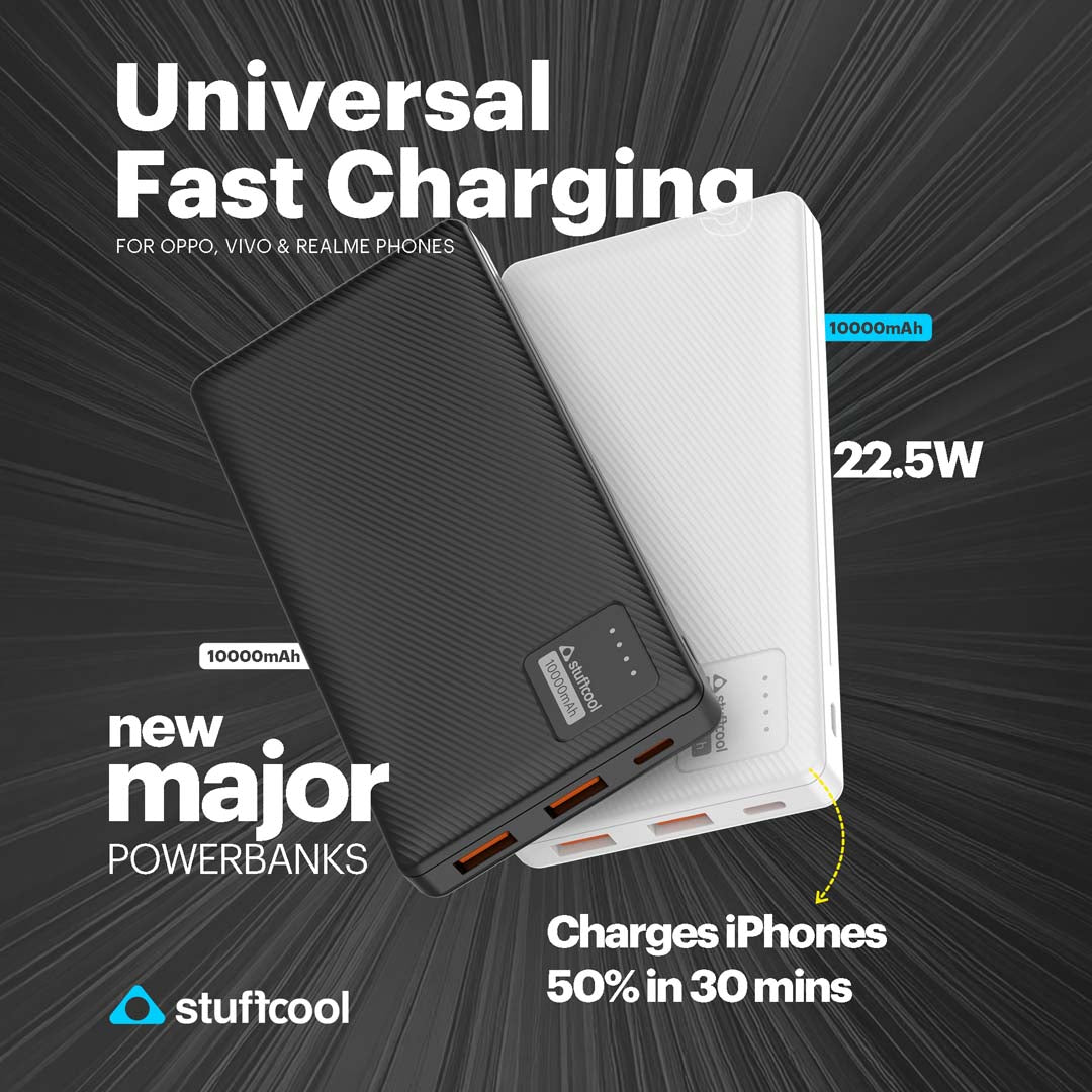 Major 10000mAH 20W PD Powerbank
