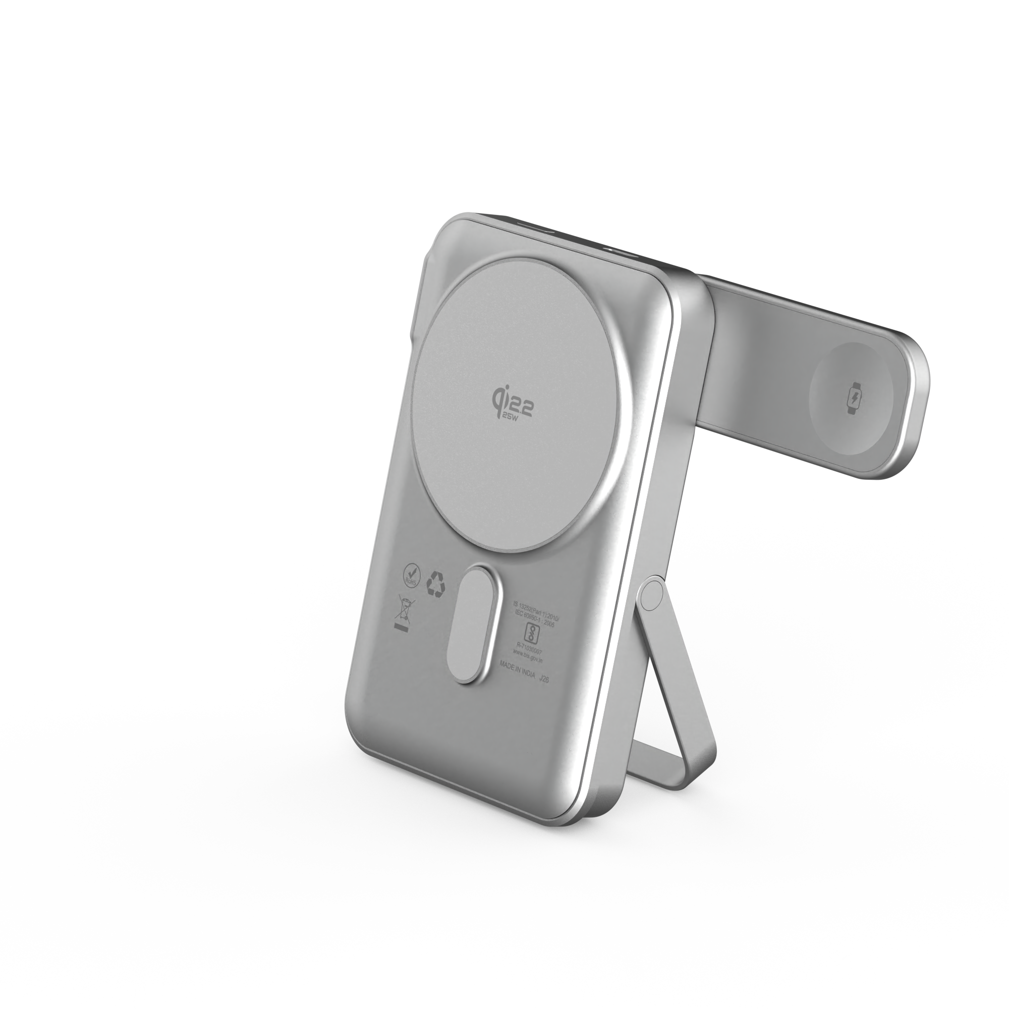Omni Pro Qi2.2 Certified 25W MagSafe Powerbank with Built-in Apple Watch Charger