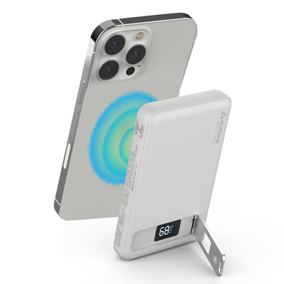 Click Pro 10000mAh Magnetic Wireless Powerbank With Stand