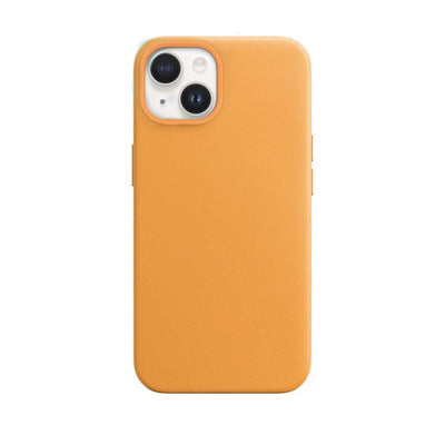 Premier Mag Safe Leather Back Case for iPhone 14