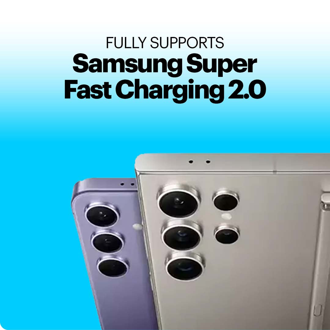 Zeno 65W GaN Wall Charger with USB-C Port & Built-in Retractable Type-C Cable