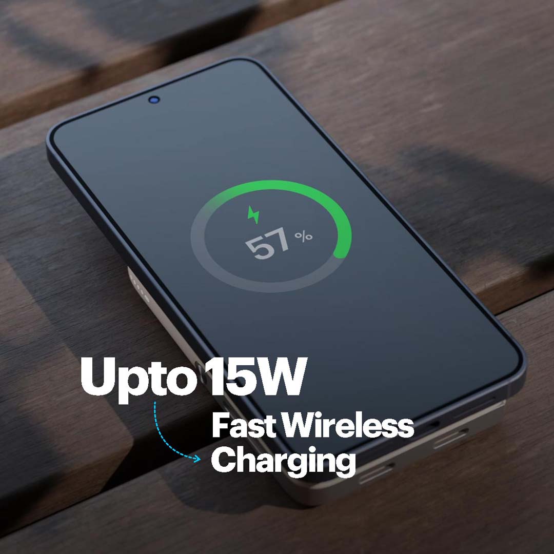 Click Trio 10000mAh Magnetic Wireless Powerbank with Apple Watch Charging