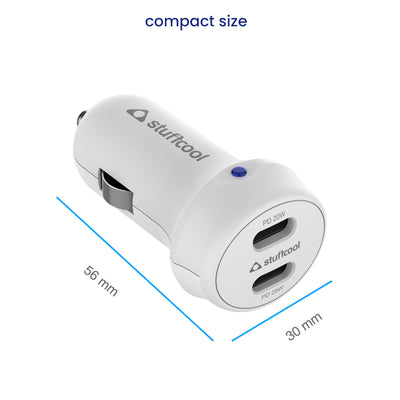 Atom Plus CC 45W Car Charger with PPS