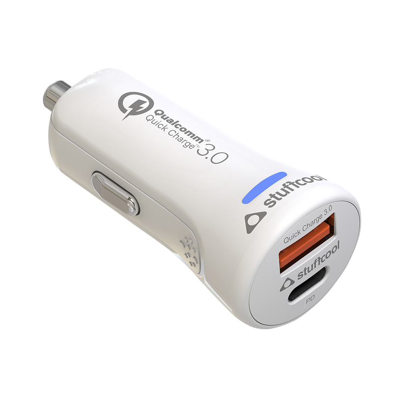 Atom Plus Type-C PD 20W & Quick Charge 3.0 Car Charger