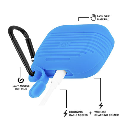 Tough Case with Carabiner Clip for Airpod Pro