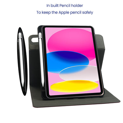 Flex 360° Rotating Case With Pencil Holder For iPad (10.9") 10th Gen