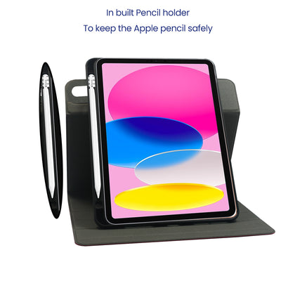 Flex 360° Rotating Case With Pencil Holder For iPad (10.9") 10th Gen