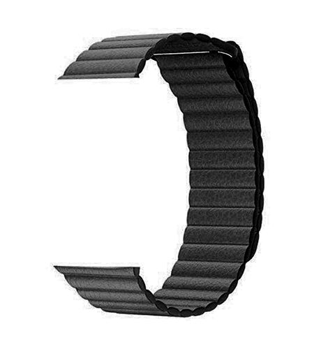Leather Loop Magnetic Closure Watch Band Compatible with All Apple Watch Series