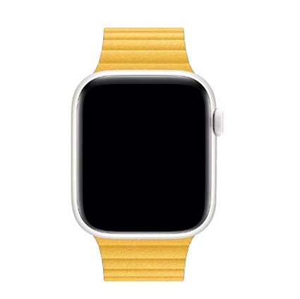 Leather Loop Magnetic Closure Watch Band Compatible with All Apple Watch Series