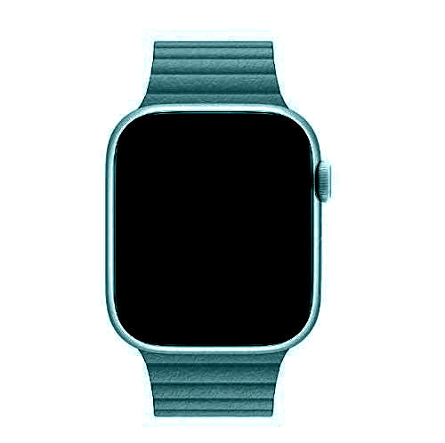 Leather Loop Magnetic Closure Watch Band Compatible with All Apple Watch Series
