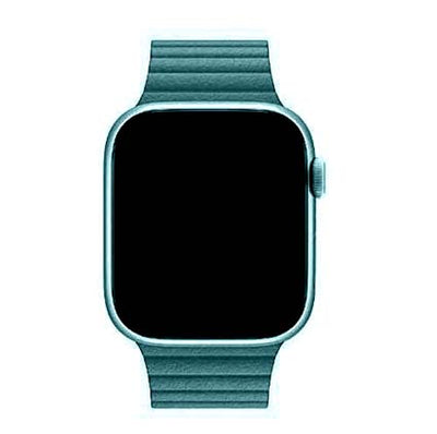Leather Loop Magnetic Closure Watch Band Compatible with All Apple Watch Series