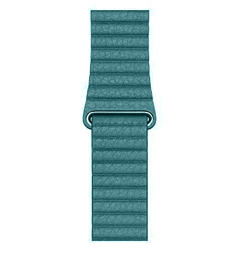 Leather Loop Magnetic Closure Watch Band Compatible with All Apple Watch Series