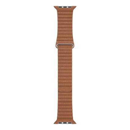 Leather Loop Magnetic Closure Watch Band Compatible with All Apple Watch Series