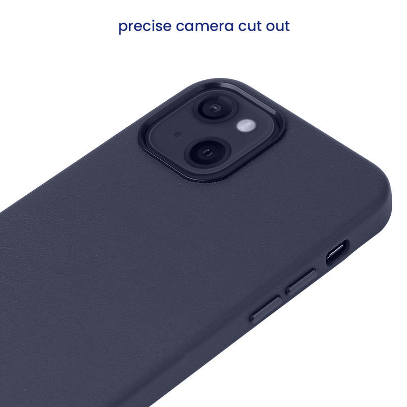 Premier Leather Back Case  Cover for iPhone 14 Plus