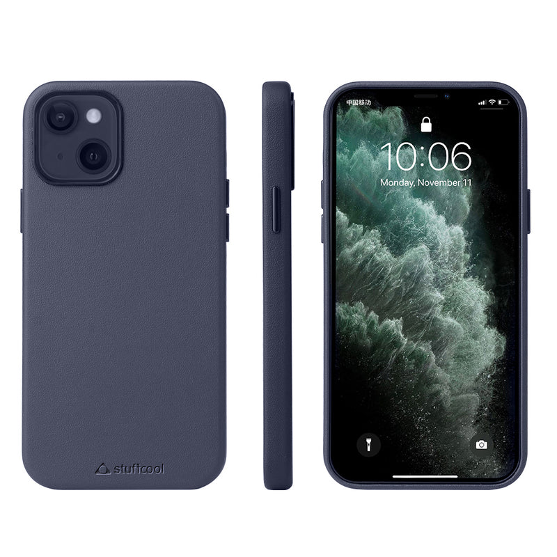 Premier Leather Back Case  Cover for iPhone 14 Plus