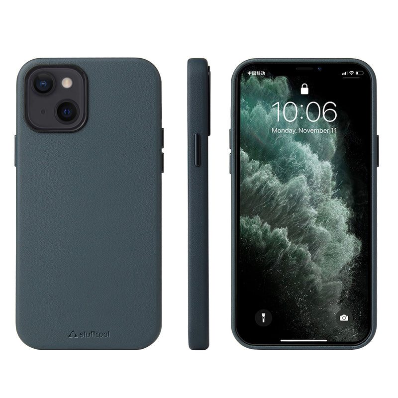 Premier Leather Back Case  Cover for iPhone 14 Plus