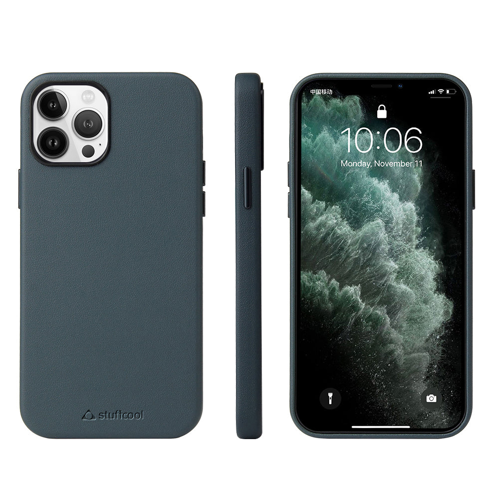 Premier Leather Back Case Cover for iPhone 14 Pro
