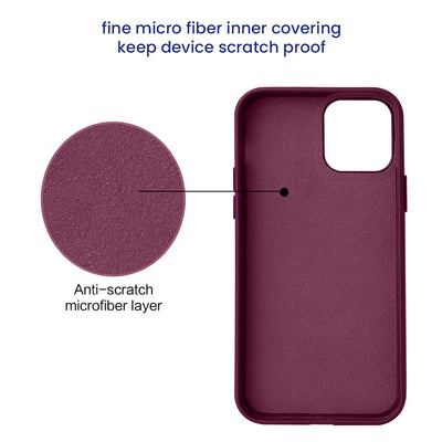 Premier Smooth Leather Back Case for iPhone 14